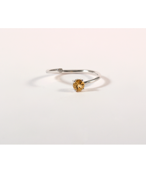 Bague Citrine de l' environnement