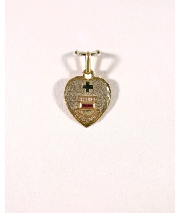 Pendentif Coeur "+ qu'hier - que demain" À commander