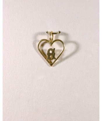 Pendentif Coeur "A" en ligne