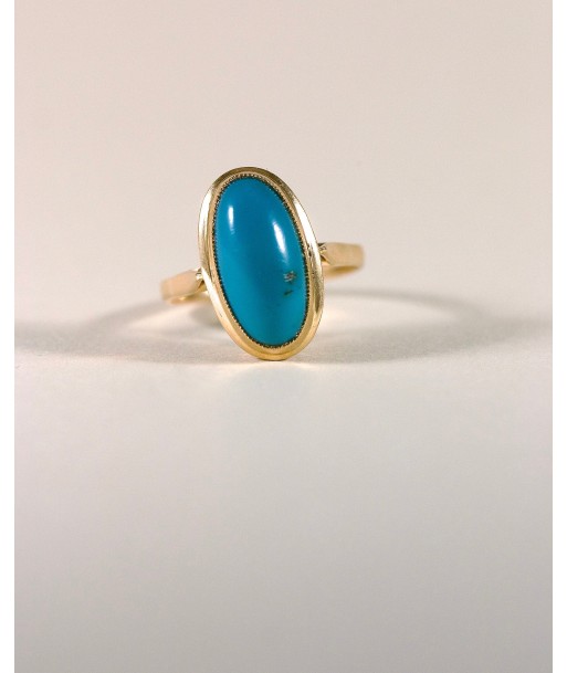 Bague Cabochon Pierre Bleue outlet