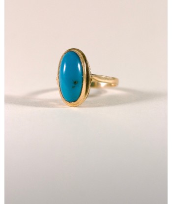 Bague Cabochon Pierre Bleue outlet