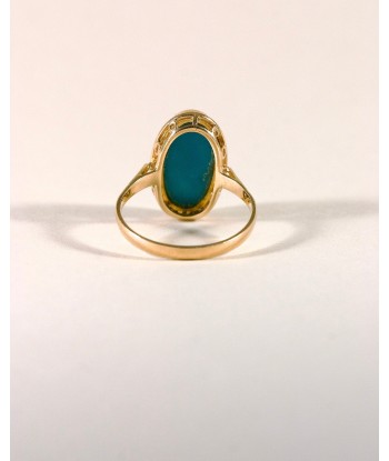 Bague Cabochon Pierre Bleue outlet