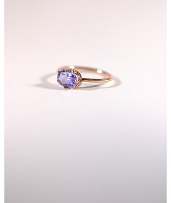 Bague Saphir Violet - reCréation solde