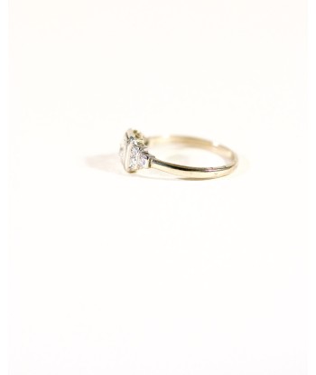 Bague Solitaire Gradins solde