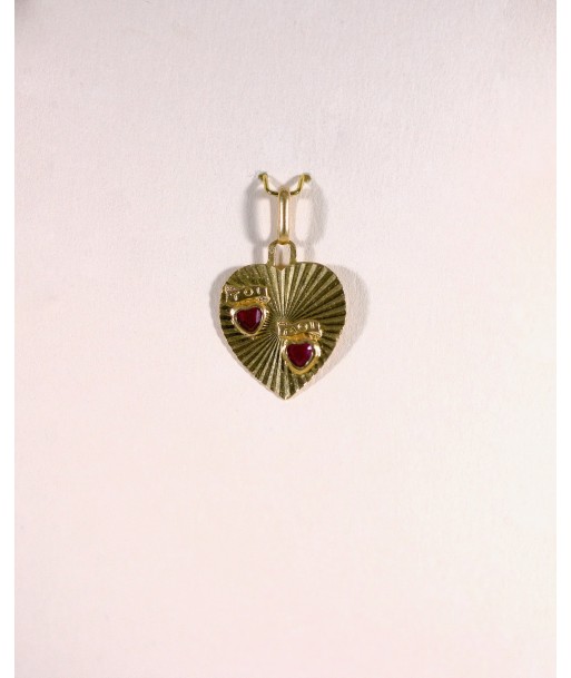 Pendentif Toi Moi Coeur français