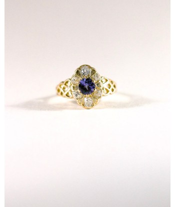 Bague Tanzanite en linge