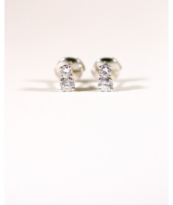 Puces d'Oreilles Double Diamants meilleur choix