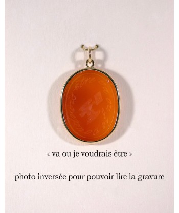 Pendentif Intaille Colombe pas cher