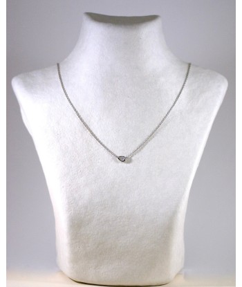 Collier Goutte Diamant en linge