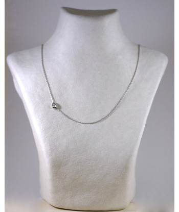 Collier Goutte Diamant en linge