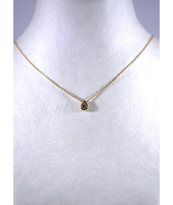 Collier Goutte Diamant (OJ) paiement sécurisé