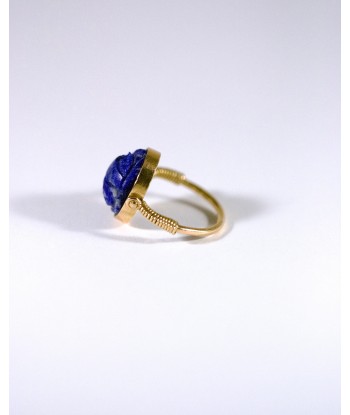 Bague Scarabée Pivotante Lapis suggérées chez