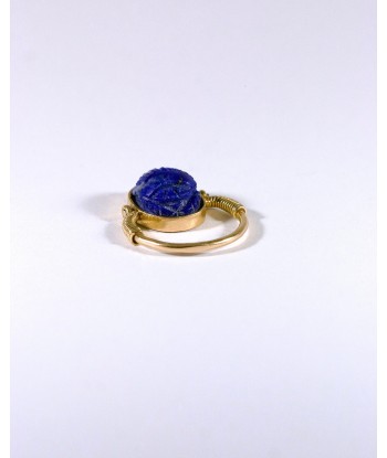 Bague Scarabée Pivotante Lapis suggérées chez