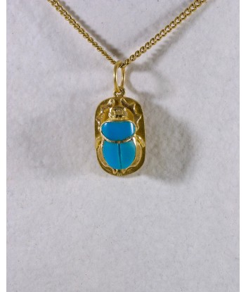 Pendentif Scarabée Turquoise la livraison gratuite