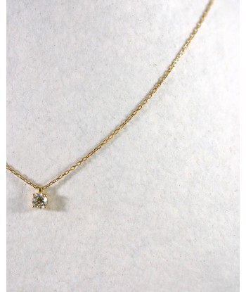 Collier Solitaire Diamant ou a consommer sur place