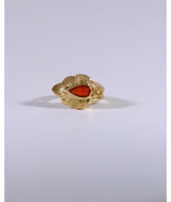 Bague Feuille Orange meilleur choix