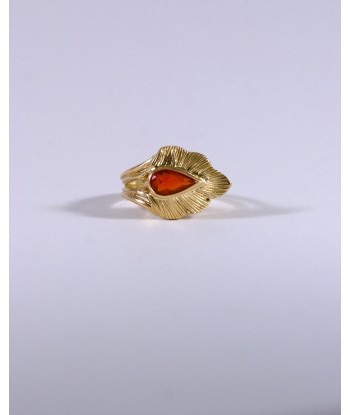 Bague Feuille Orange meilleur choix