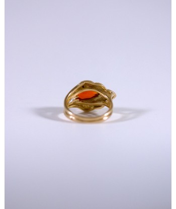 Bague Feuille Orange meilleur choix