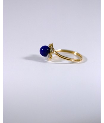 Bague Fils d'Or Lapis votre