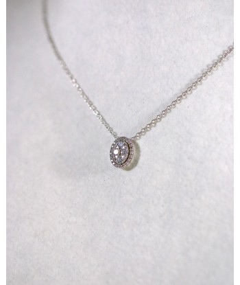 Collier Ovale Diamants - Pellegrin et Fils vente chaude votre 