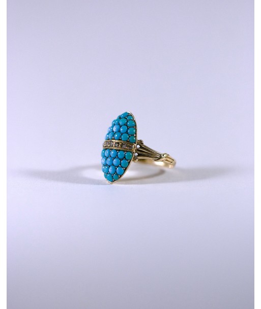 Bague Losange Turquoises de la marque