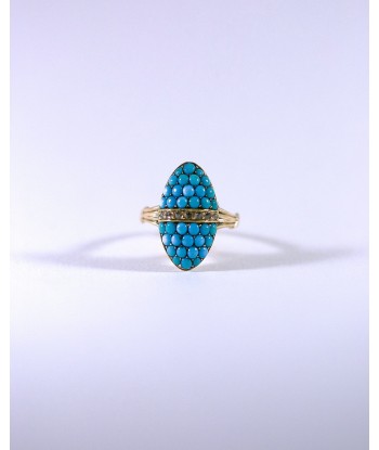 Bague Losange Turquoises de la marque