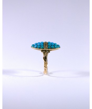 Bague Losange Turquoises de la marque