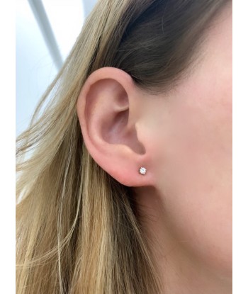 Puces d'oreilles diamants de pas cher