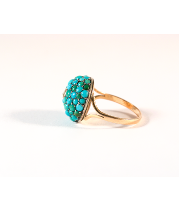 Bague Boule Cabochons de Turquoises 2024