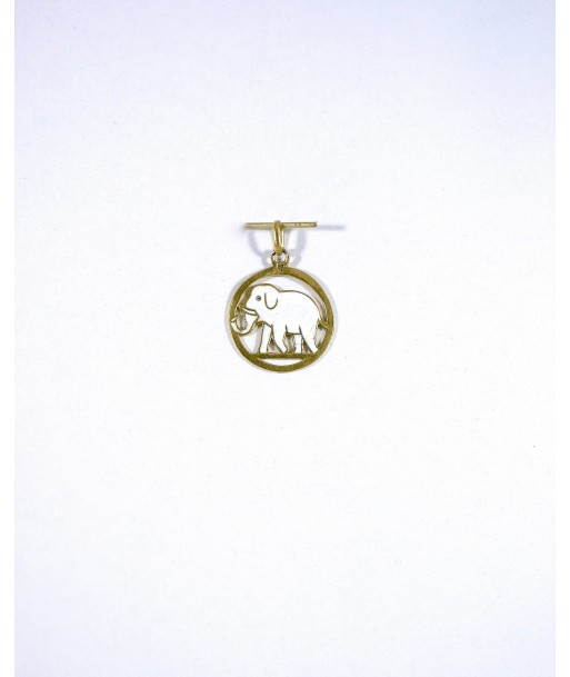 Pendentif Élephant Blanc À commander