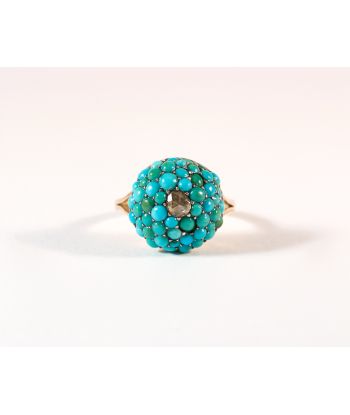 Bague Boule Cabochons de Turquoises 2024