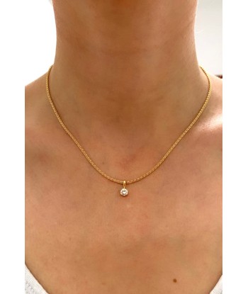 Collier Diamant Solitaire pas cher