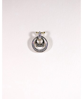 Pendentif double cercles en stock