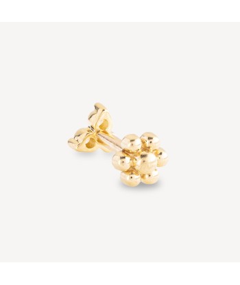 Boucle d’oreille Stud Diamond Trinity Threaded Or Jaune la colonne vertébrale