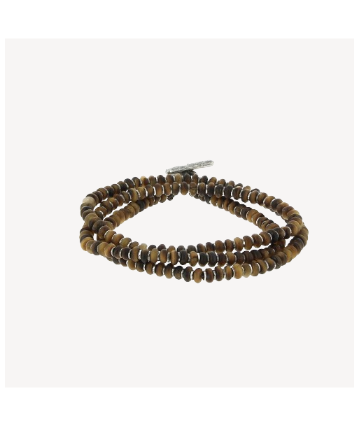 The Matte Tiger Eye Axis Bracelet 2024