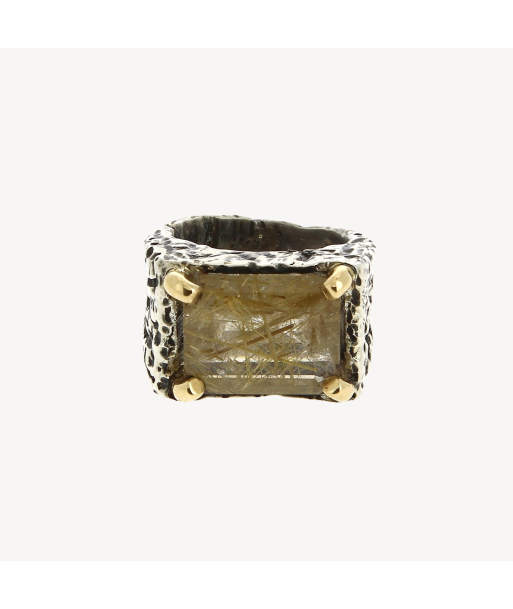 Bague Quartz Rutile hantent personnes