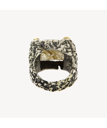 Bague Quartz Rutile hantent personnes