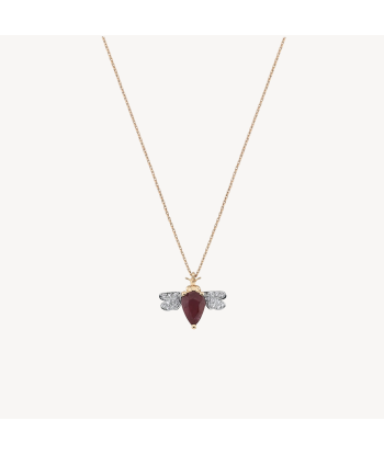 Collier Abeille Ruby de votre