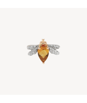 Boucle d'oreille Abeille Citrine commande en ligne