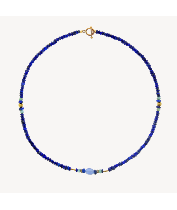 Collier lapis et calcite offre 