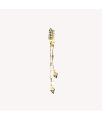 Boucle d'oreille Champagne Diamond Dangling online