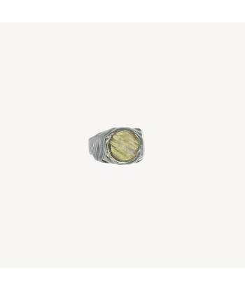 Bague Quartz Rutile Argent des créatures d'habitude