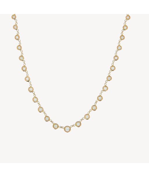 Collier Emily 31 Diamants Par le système avancé 