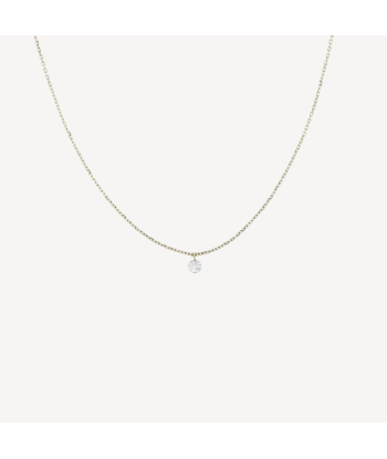 Collier diamant 3.5mm or jaune Voir les baskets