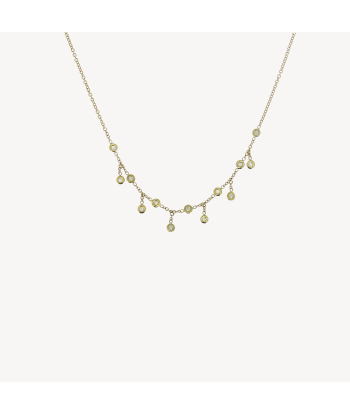 Collier Half Diamond Shaker Or Jaune Profitez des Offres !