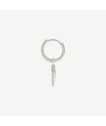 Boucle d'oreille Delight and Sharp Or Blanc store