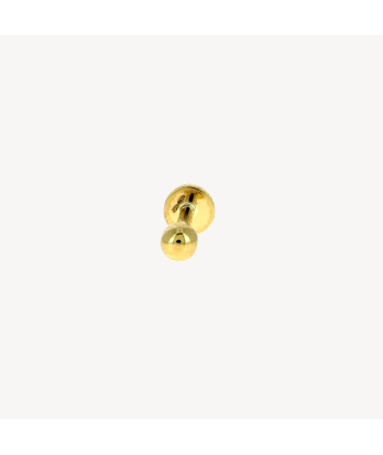 Piercing Puce Boule Or Jaune rembourrage situé sous