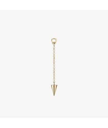 Charm Pendulum with Short Spike Or jaune commande en ligne