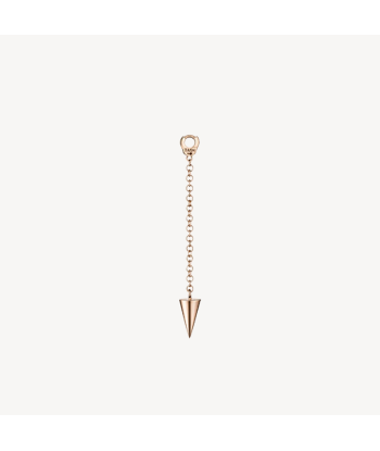 Charm Pendulum with Short Spike Or Rose suggérées chez